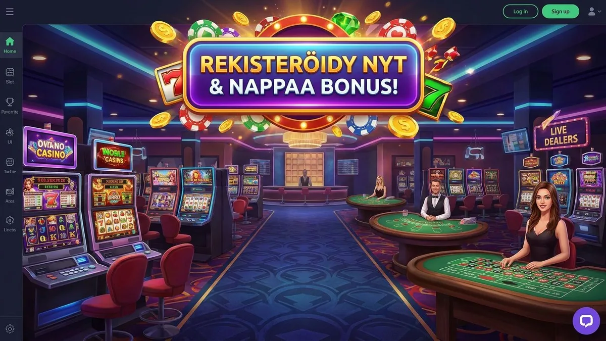 Rekisteröidy bonuksella